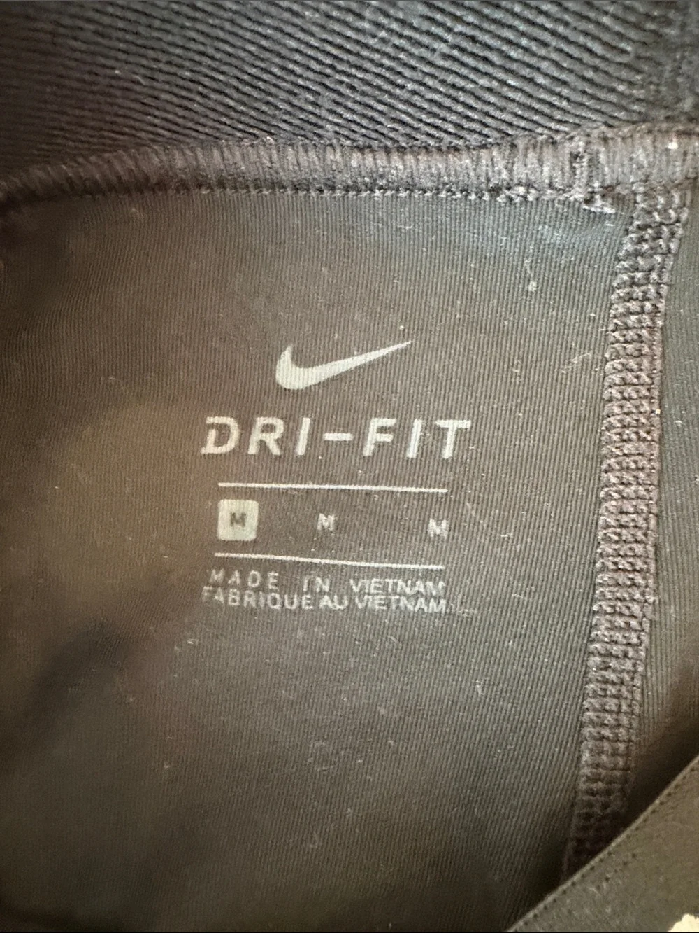 Nike Black Women's Pro Bike Shorts with White Swoosh
